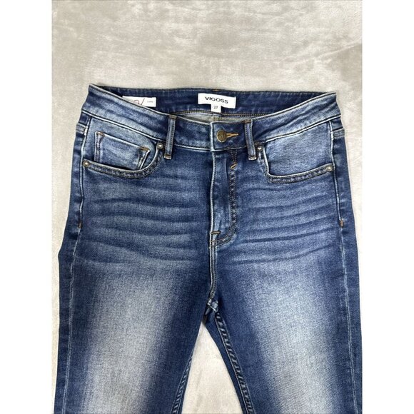 Women’s Vigoss Denim Capri Dark Wash Ace Size 27 - Picture 8 of 13